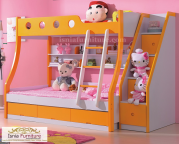 Tempat Tidur Tingkat Tangga Laci