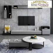Meja Tv Marmer Desain Minimalis