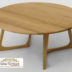 Jual Meja Bulat Kayu Jati