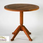 Jual Meja Bulat Kayu Jati