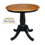 Jual Meja Bulat Kayu Jati