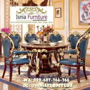 Meja Makan Marmer Klasik Harga Terjangkau