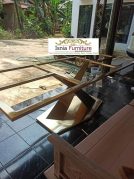 Jual Kaki Meja Stainless Hairline Gold Doff Harga Terjangkau