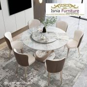 Jual Meja Makan Marmer Bulat Murah & Harga Terbaik