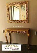 Jual Meja Konsul Cermin Mewah Ruang Tamu Terbaru Palembang