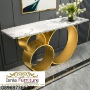 Jual Meja Konsul Kaki Stainless 3 Lingkaran Di Jakarta