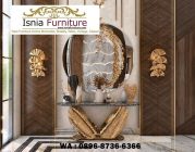 Jual Meja Konsul Dan Cermin Terbaru Desain Mewah Kekinian Terbaru