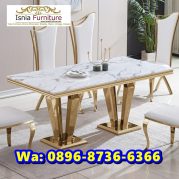 Meja Makan Mewah Desain Trovi Modern