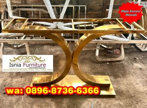 Rangka Kaki Meja Konsul Manado Stainles Stell