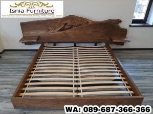 Dipan Tempat Tidur Trembesi Solid Paling Laris