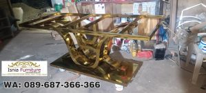Kaki Meja Stainless Custom