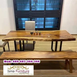 Meja Kayu Jati Panjang Terlaris