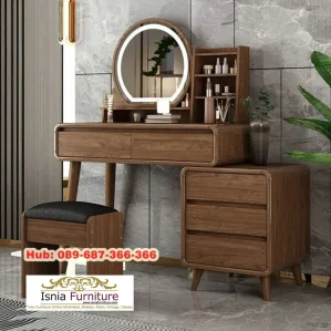 Meja Rias Kayu Jati Bandung