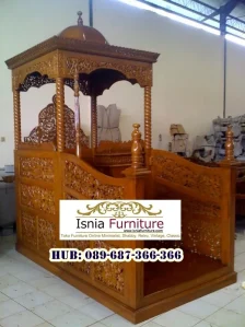Custom Mimbar Masjid Terbaru