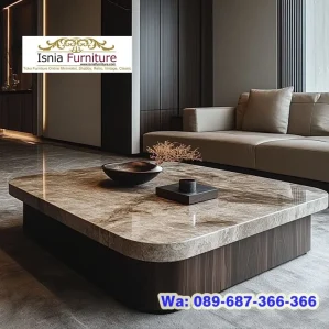 Coffe Table Marmer Kotak