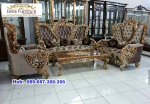 Kursi Sofa Ruang Tamu Mewah