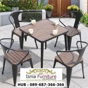 Set Kursi Cafe Outdoor Besi Boyolali