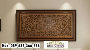 Jual Kaligrafi Jati Untuk Hiasan Dinding