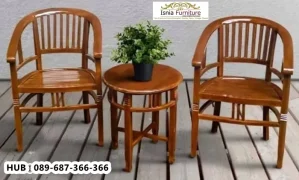 Kursi Teras Kayu Jati Terbaru Betawi