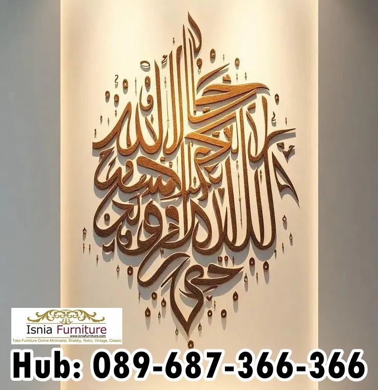 Ukiran Kayu Kaligrafi Berkualitas