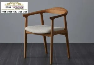 Jual Kursi Cafe Klasik Minimalis Lengkung Jati
