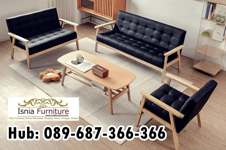 Jual Kursi Sofa Bahan Kayu