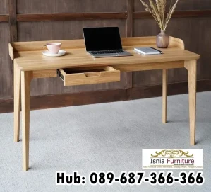 Jual Meja Belajar Kayu Nyaman Untuk Belajar