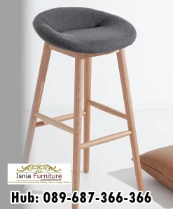 Kursi Stool Minimalis Kayu Jati