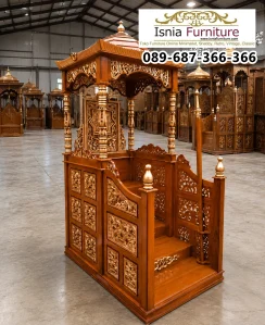 Jual Mimbar Masjid Surabaya Pintu Depan
