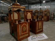 Mimbar Masjid Aceh Pintu Samping