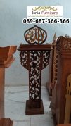 Jual Podium Masjid Di Gayungan Ukir
