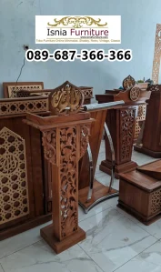 Jual Podium Di Tambaksari Kayu Jati