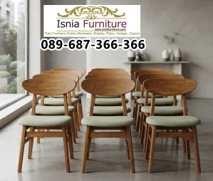 Kursi Cafe Kayu Rangka Kokoh Dudukan Empuk