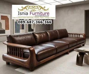 Sofa Kulit Asli Import